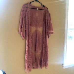 Mauve Pink Coverup